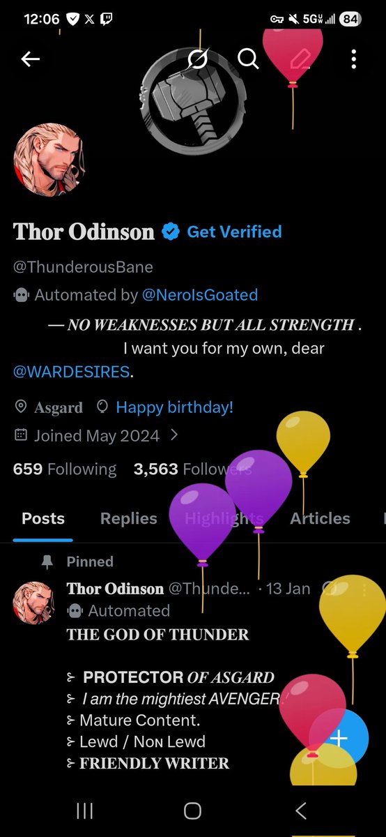 ᅠ ᅠ ᅠᅠ ᅠ ꧁༺ƬʜØŘ༻꧂ tweet media