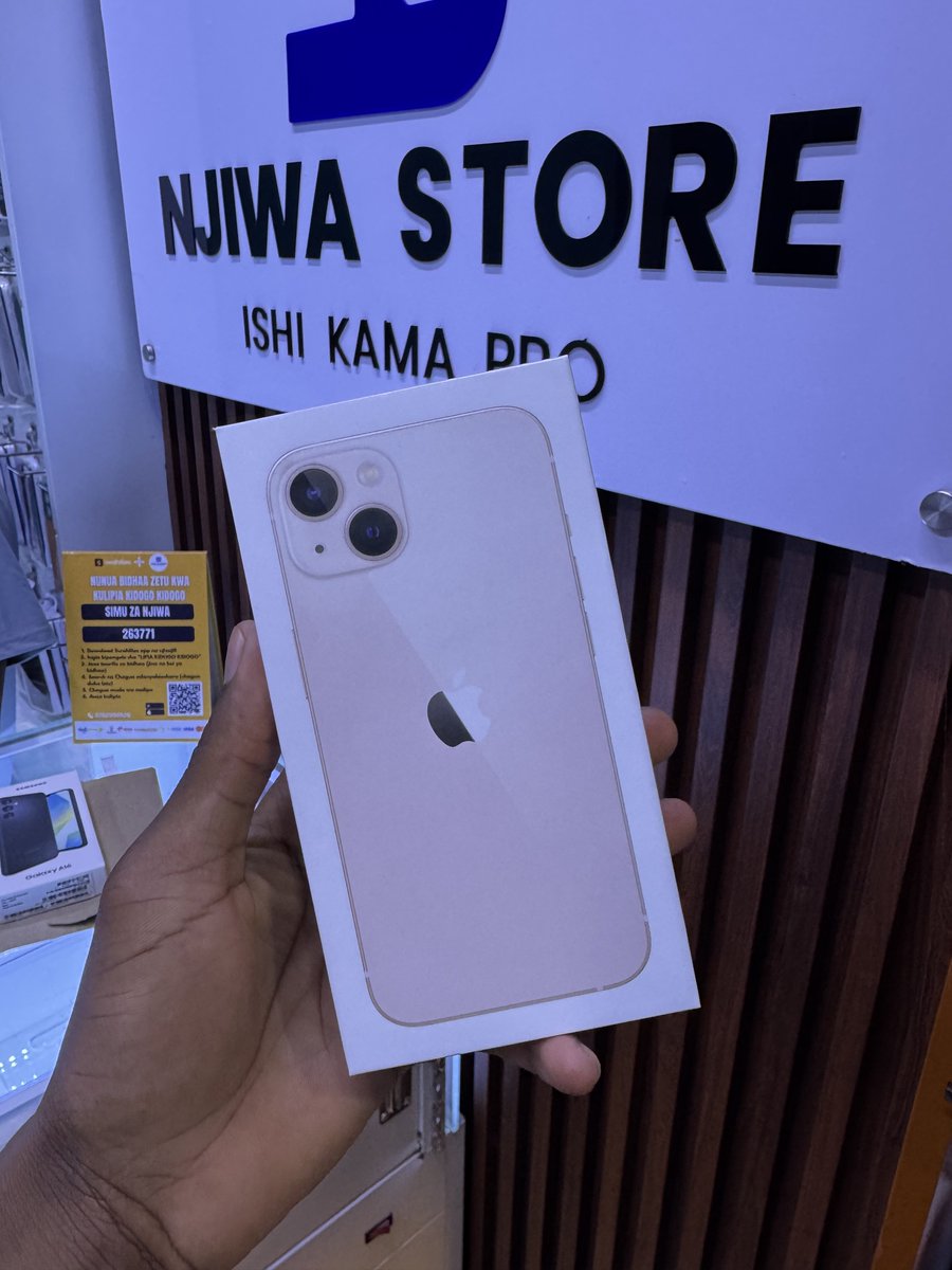 💨 iPhone 13
▪️128GB - 880,000 Active
▪️256GB - 1,100,000 Active
▪️128GB - 1,250,000 Non-Active

iPhone 13 Pro
▪️128GB - 1,250,000 Active
▪️256GB - 1,350,000 Active

iPhone 13 pro Max
▪️128GB 1,300,000 Active
▪️256GB 1,480,000 Active

📍Dar: KKKT Kariakoo
<a href="/Njiwa_Store/">Njiwa Store</a>
📞