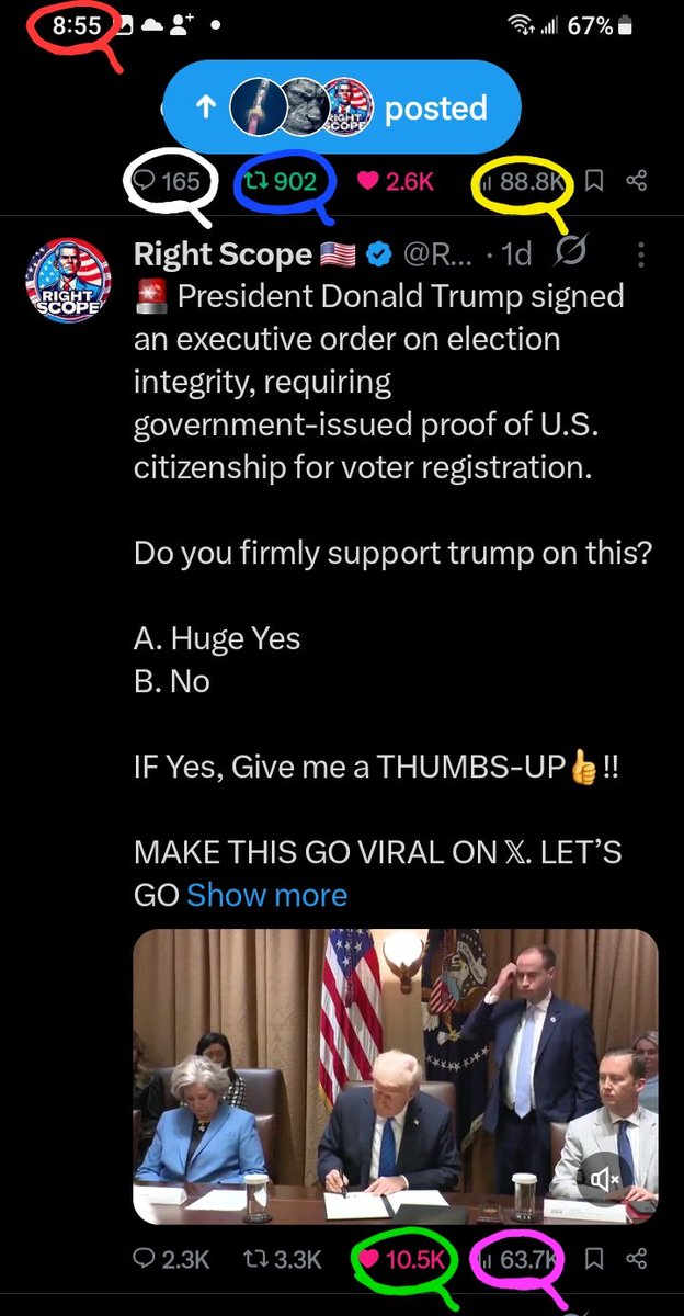 DeanDavis33's tweet image. 1️⃣6️⃣5️⃣ #OneSixFive 🐇
1️⃣0️⃣5️⃣ #OneZeroFive 
9️⃣0️⃣2️⃣ #NineZeroTwo 
8️⃣5️⃣5️⃣ #EightFiveFive 
🎰 #WhatAreTheOdds 🪽
6️⃣3️⃣7️⃣ #SixThreeSeven 
8️⃣8️⃣8️⃣ #EightEightEight