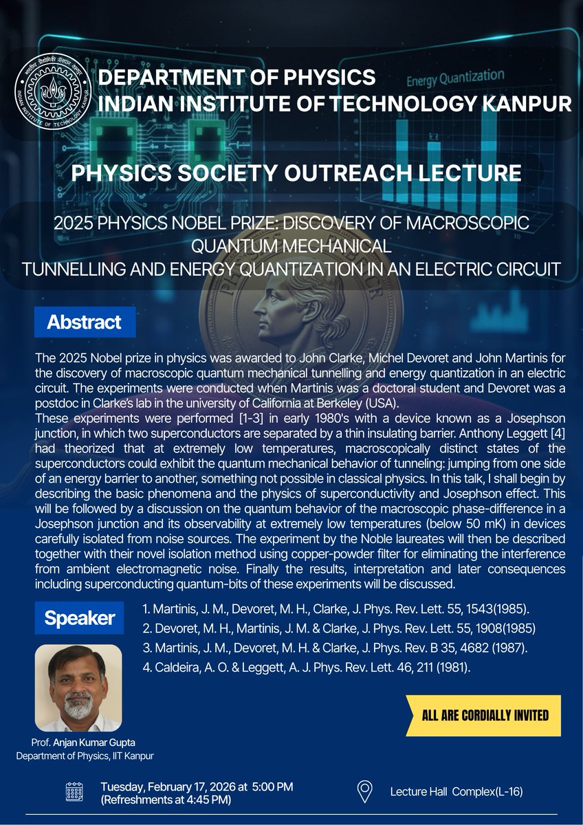 IIT Kanpur Physics tweet media