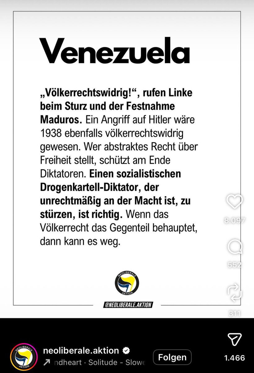 Das Libcucks auch nur eine etwas andere Variante der antideutschen Linken sind, erkennt man nicht zuletzt daran, dass auch sie niemals ohne antideutsche Nazi-Vergleiche auskommen und einen militärischen Angriff auf und die Zerstörung von Deutschland implizit gutheißen.