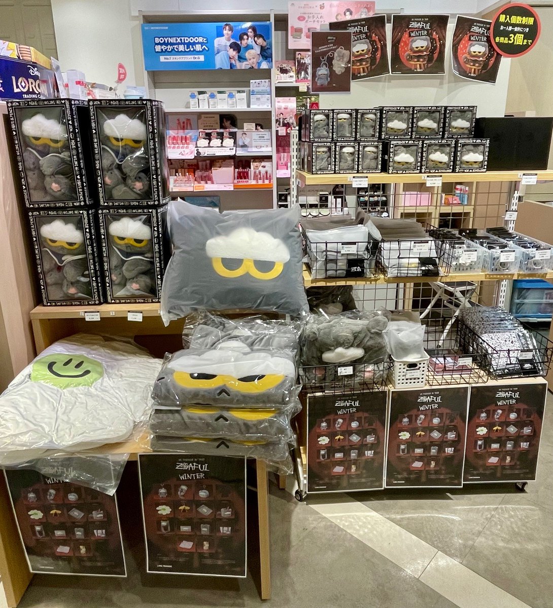 ❄️ZOAful Winter in HMV❄️ POPUP 本日最終日です😭 LINE FRIENDSと