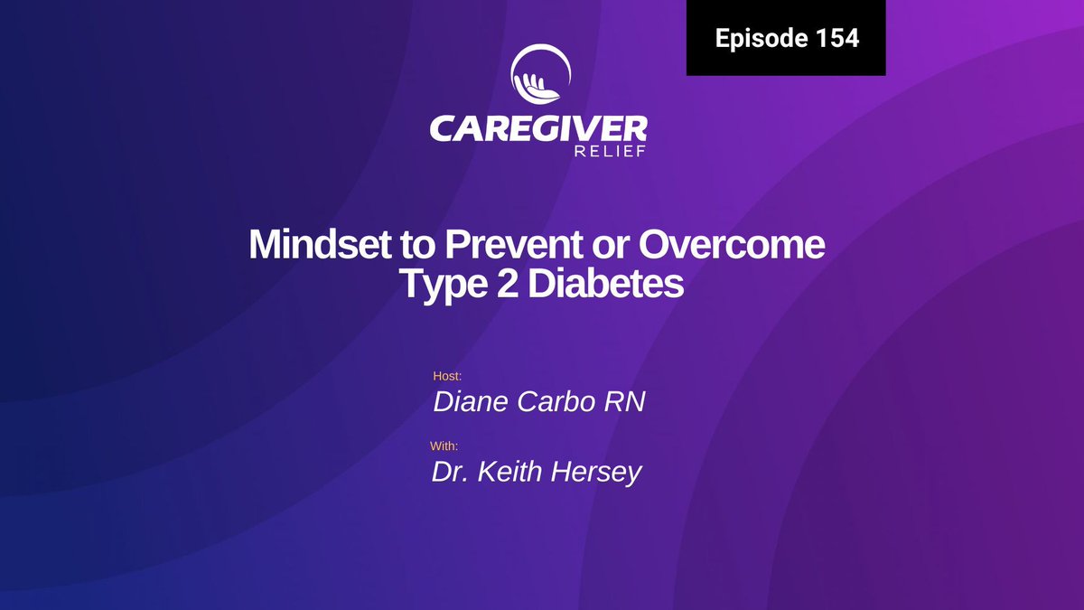 ✨New Episode Alert🎙️ 

🚫 You cannot "out-exercise" a bad diet. 

That is the hard truth Dr. Keith Hersey shares in this week’s episode of the Caregiver Relief Podcast.

Dr. Keith isn’t just a medical professional—he is a pharmacist who has successfully managed his own Type 2