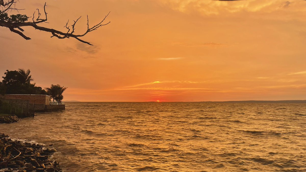 #sunset in #Kisumu #Kenya #lakeVicoria
