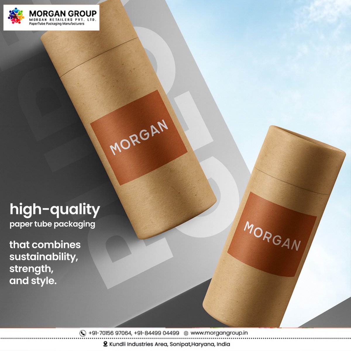 morgangroup_in's tweet image. Premium PaperTube packaging—brand ki elegance, planet ka care.
Size, design, finish—sab custom! DM karo, sample pao. ✨

#morgangroup #papertube #papertubepackaging #ecofriendlypackaging #sustainablepackaging