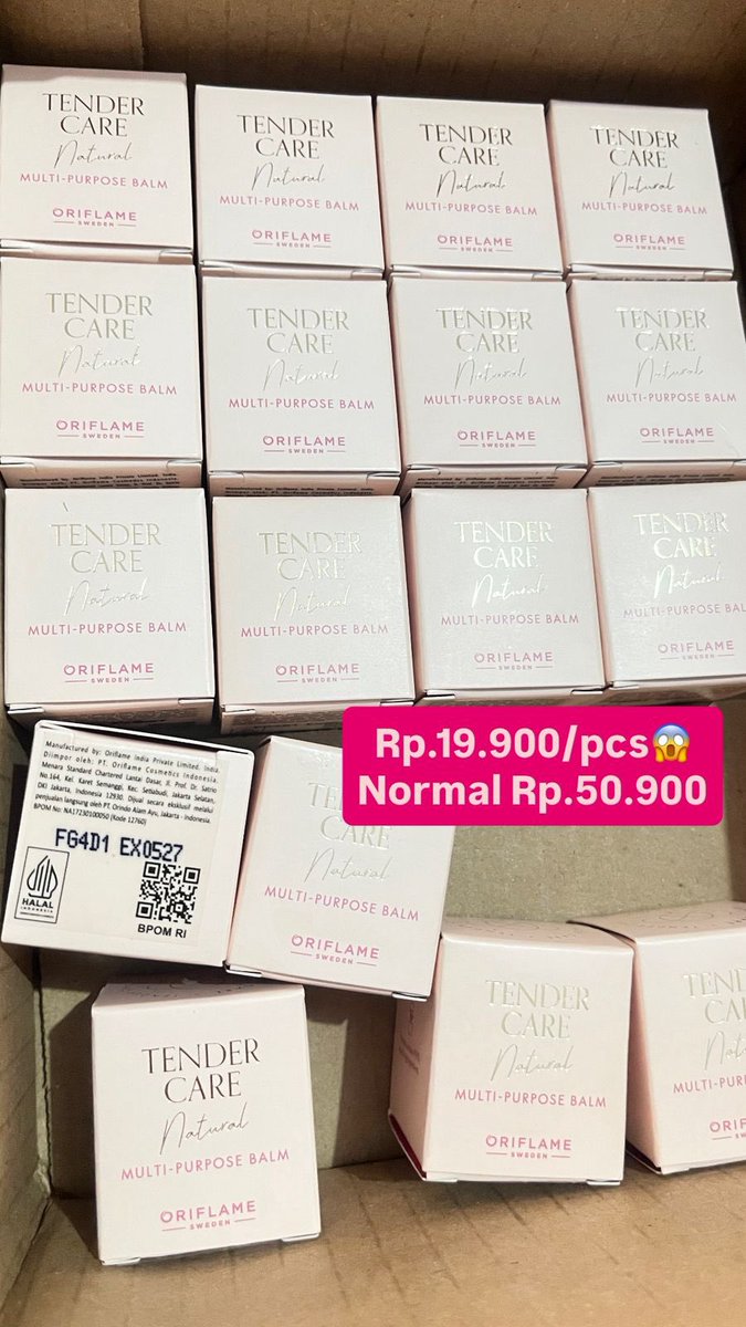 smilesbunny_'s tweet image. Spill Rahasia Kulit Glow Up! ✨

Tender Care Oriflame lagi promo gila cuma 19.900 (Normal 50k)! 😱 Multifungsi buat bibir pecah, bekas luka, sampe kulit kering. Kecil-kecil cabe rawit!

✅ Brand Partner Resmi
📍 Depok (Bisa Shopee)
📩 DM

#oriflame #oriflameindonesia #tendercare