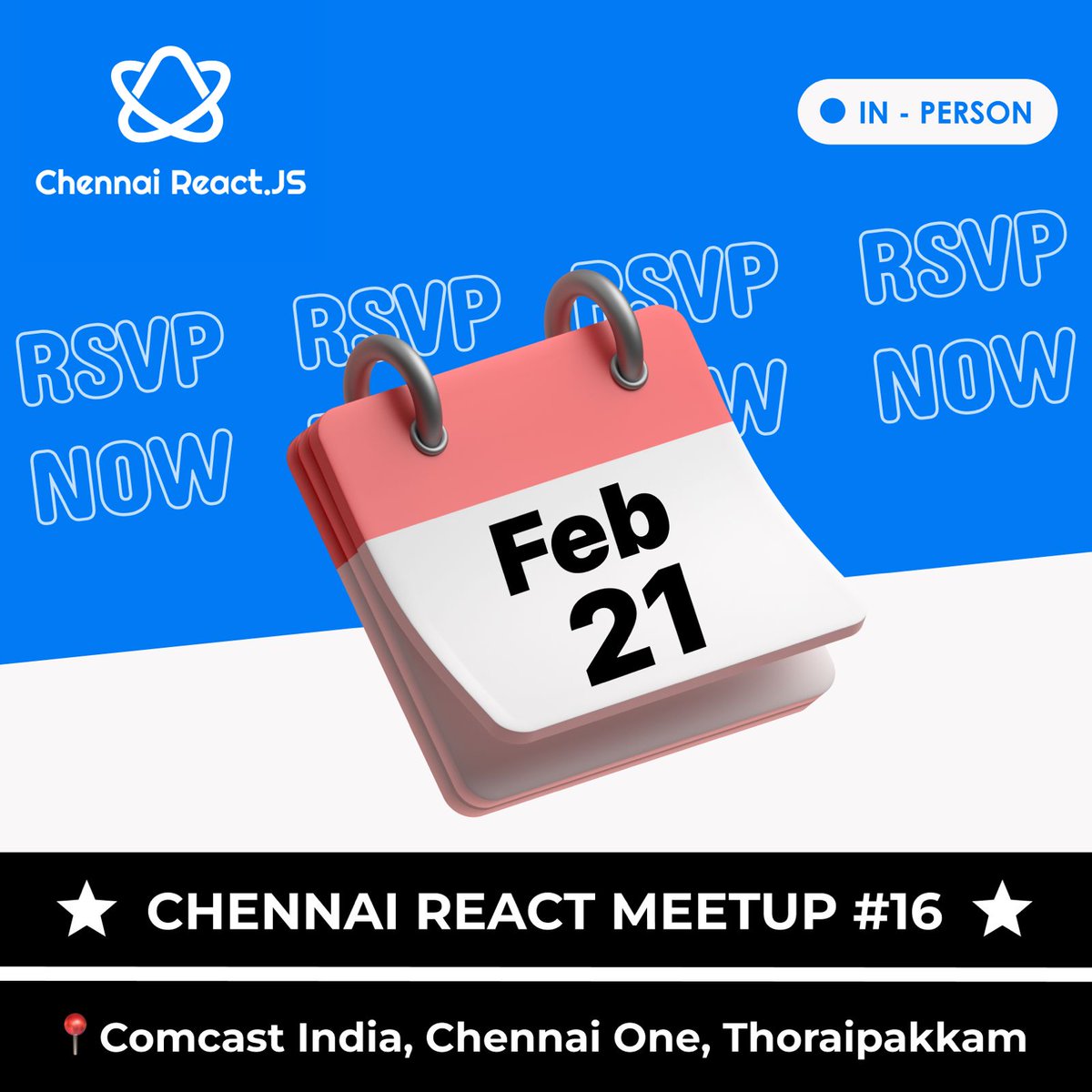 Chennai React tweet media