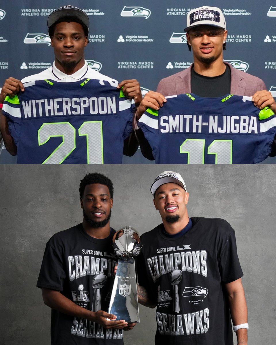 Started from the 2023 Draft and now they're here 🏆