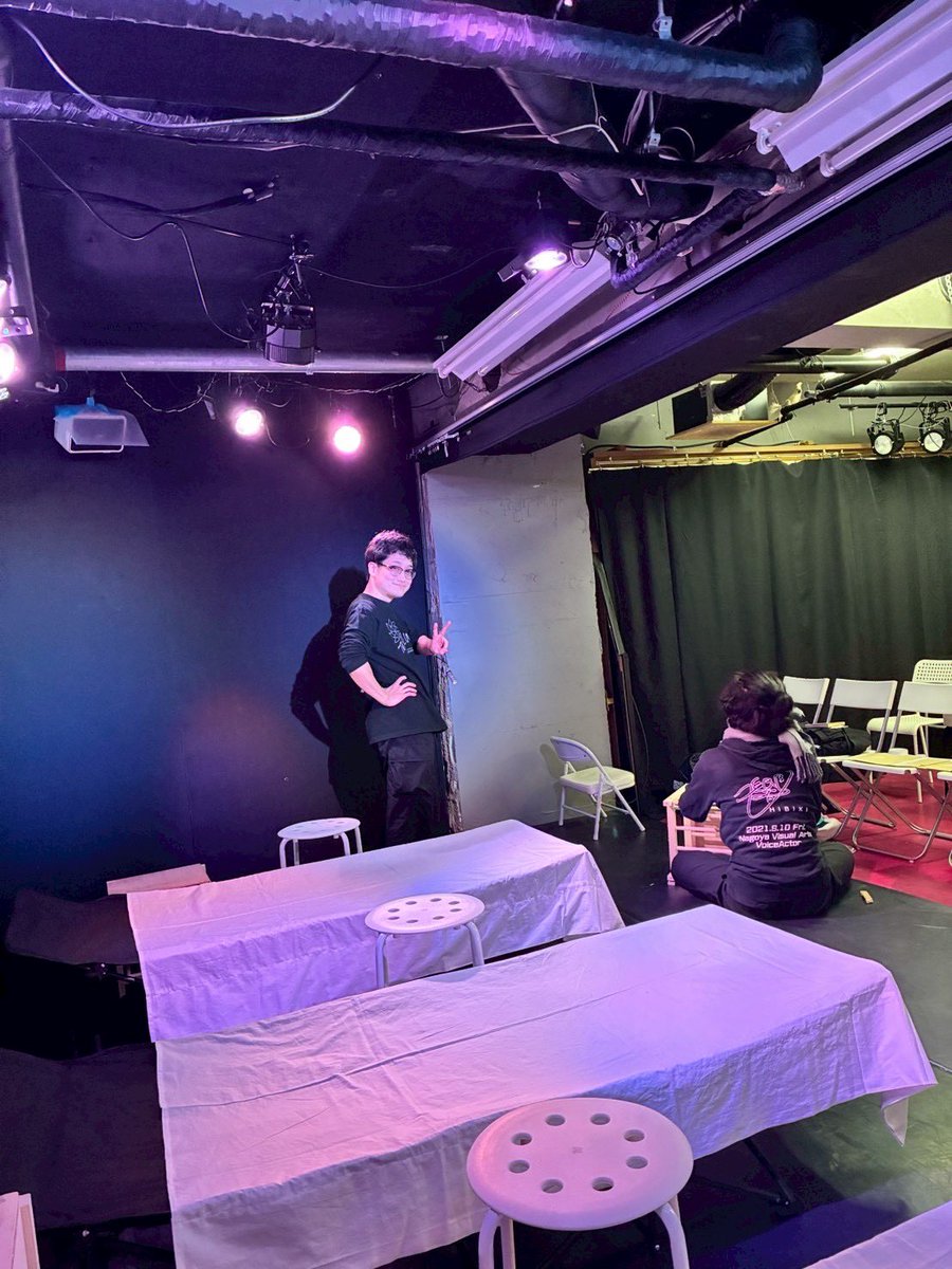 劇団アルカディア旗揚げ公演
無事に終えられることができました！！🎉🎉

劇場に入ってからの3日間、あっっっという間に終わってしまい⋯
舞台作りだったり、裏方業務も好きな人間なので、最初から最後まで楽しいこと尽くしでハッピーでした☺✨

 #劇団アルカディア