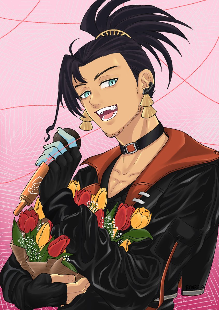 Happy early Valentine's everykoi! Link below for Shinri to use, with variations in case karaoke doesn't happen! #JosuijiArt