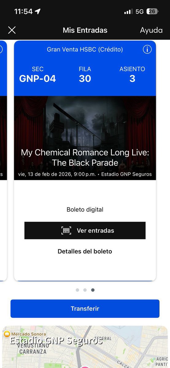 lookupataylor's tweet photo. @evasly_ Holi mi amigo anda vendiendo el suyo pero es para el 13:( 
Costo $3800 pero lo puede dejar más barato sin problema, no podrá viajar y no quiere que se pierda el boleto 🥺 https://t.co/lxy7I1TQO0