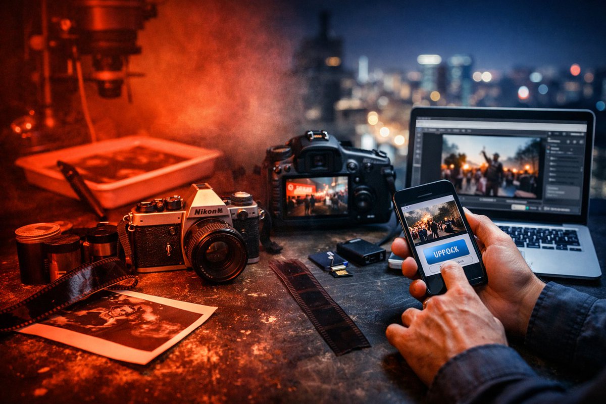 influencing.com/app/stories/th…
In this story, I look back at the pre-digital era of photojournalism, when every frame cost money, every mistake lingered, and images were made with purpose.