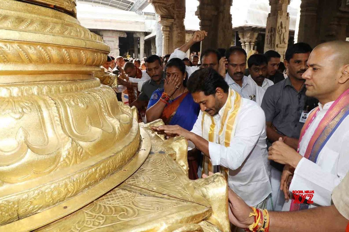 nri_wing's tweet photo. Jagan Mohan Reddy—true devotee, true guardian. While others dragged Lord Venkateswara’s name through the mud for votes, he stood alone shielding the sanctity of the hills. No animal fat ever touched those laddus under him; the CBI report just proved what he’d always known—purity held firm.
He didn’t just pray. He built. Temples rose in Kadapa, Visakhapatnam, every district—stone by stone. Roads widened, queues shortened, darshan reached the poor. Chandrababu and Pawan turned prasad into poison. Jagan turned faith into action.
Lord Venkateswara doesn’t need loudspeakers—he needs hands that serve. Jagan gave both. And if the deity ever speaks, it’ll be to say: only one man kept my glory clean. Only one.
