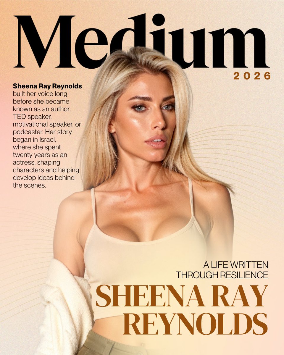 sheenareynoldss's tweet photo. Thank you to media magazine for a great article❤️ https://t.co/1VG5HksQcj