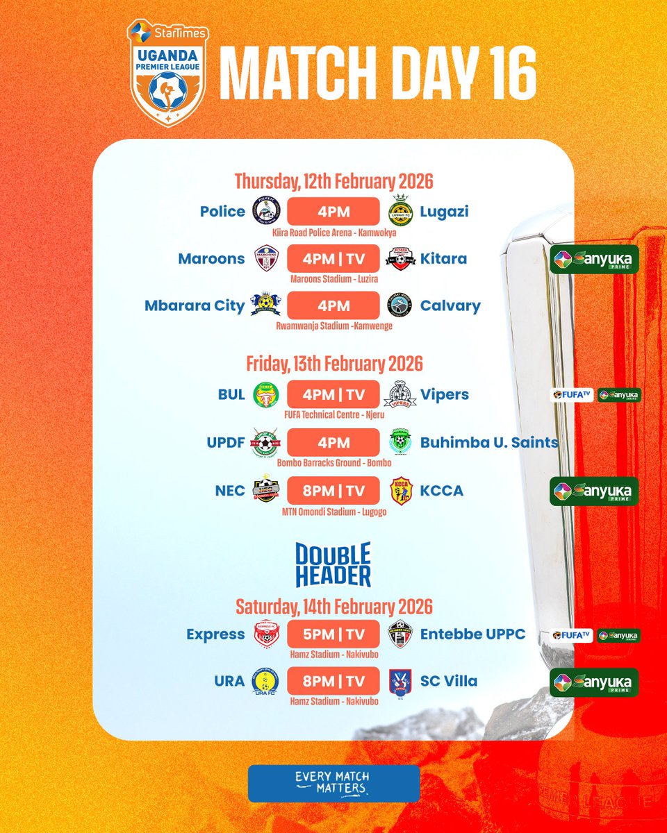UPL's tweet image. The second round starts this week ⚽️

#StarTimesUPL