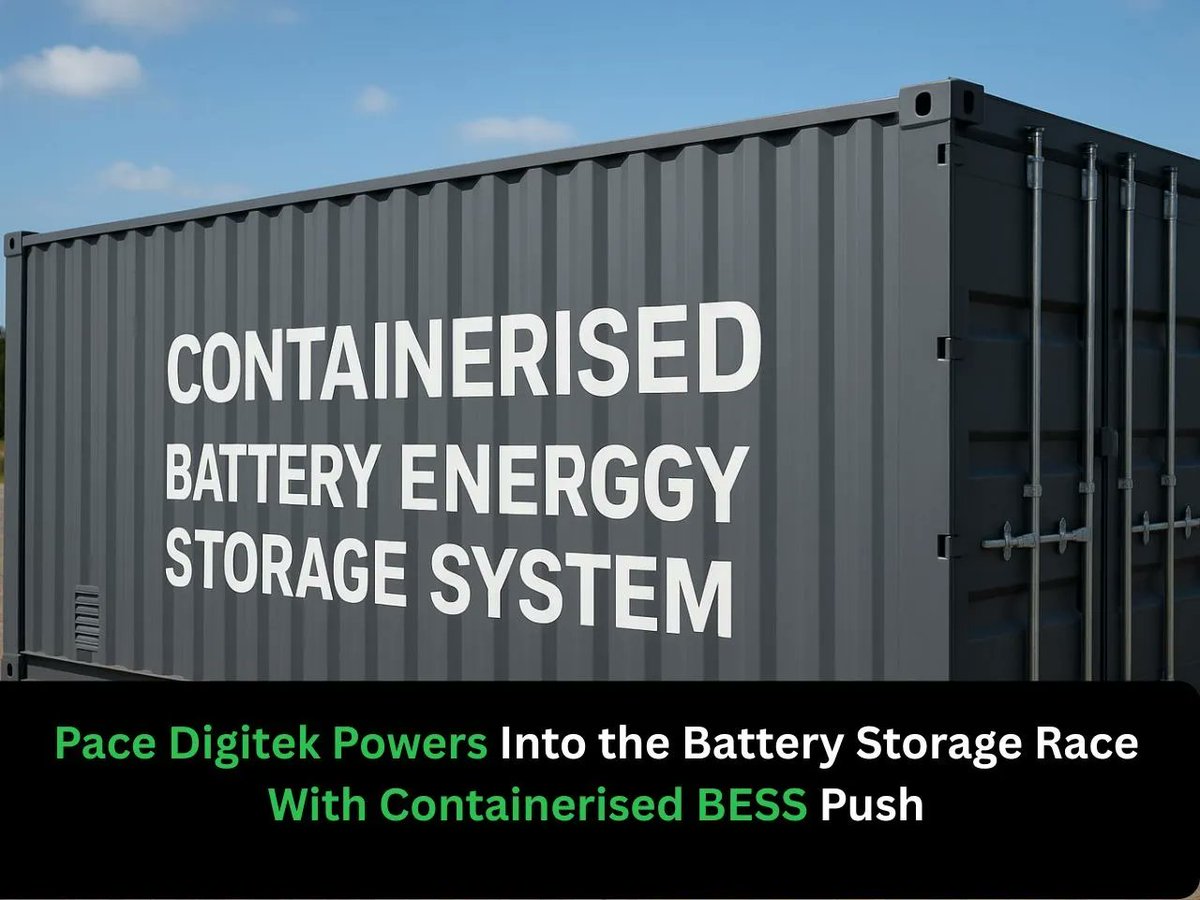 Pace Digitek #Q3 Results- Strong order Book Underpins 13.5% #Revenue Growth

Read more saurenergy.com/solar-energy-n…

#batterystorage