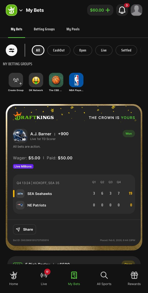 gavinoloupe's tweet photo. @CurtEusCurtis @FDSportsbook https://t.co/Dx33VavPiR