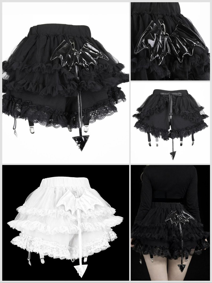 MINI PUCHI DEVIL PANTS 😈✝️

本日18時より新作ウェブショップ発売‼️
ミニ丈悪魔パンツ、白と黒で予約発売🖤🤍✝️

気になる方は、お早めに✨✨✝️😈😈