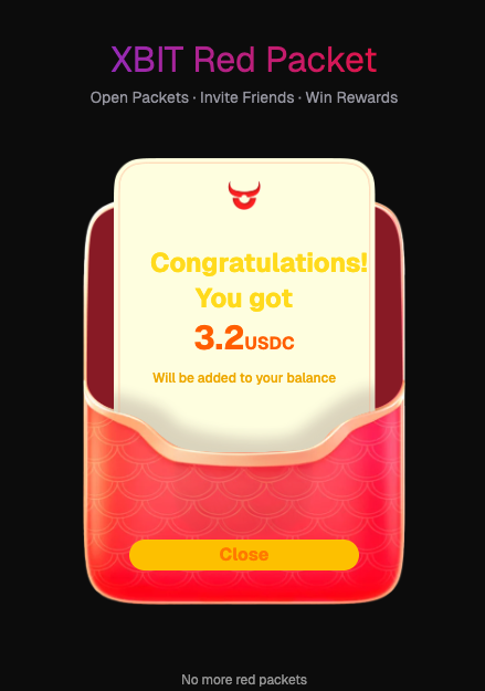 TheworldSh1200's tweet image. Thought it’d be another “meh, I’ll just watch”… then I did a couple trades on XBIT and the red packet smacked me in the face 😂
#XBIT #RedPacketRain