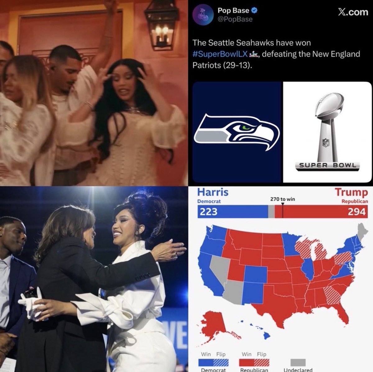 Damn everything Cardi around turns into shit