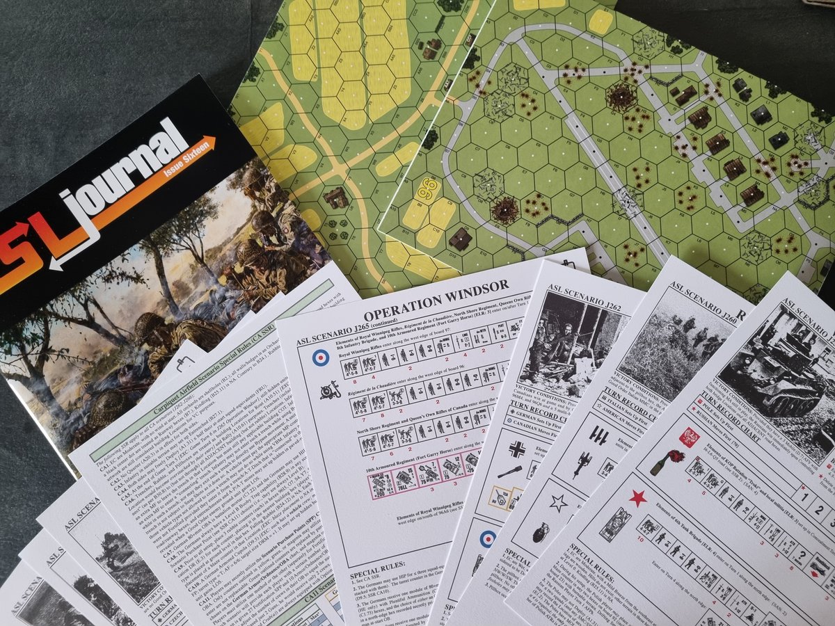 3945km's tweet image. 📚 Dernière recension en ligne : ASL Journal Issue 16 
À découvrir ici 👉3945km.com/asl-journal-is…
#ASL #AdvancedSquadLeader #3945km #HistoireMilitaire #MilitaryHistory #SecondeGuerreMondiale #WW2 #magazines #wargames @MultiManPub @prevot33