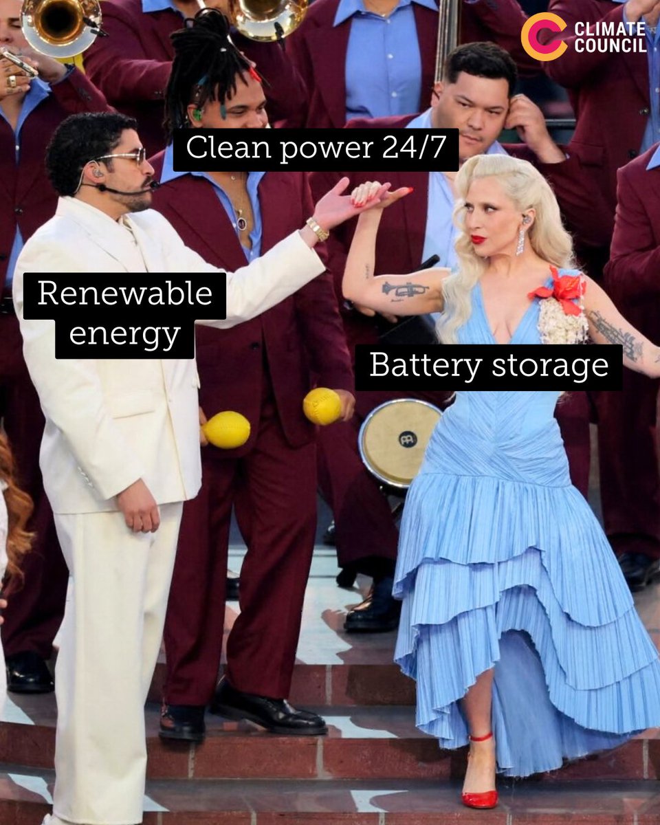 climatecouncil's tweet photo. Name a more iconic duo for 2026... we'll wait 🕺💃 https://t.co/ZK2gSeafU7
