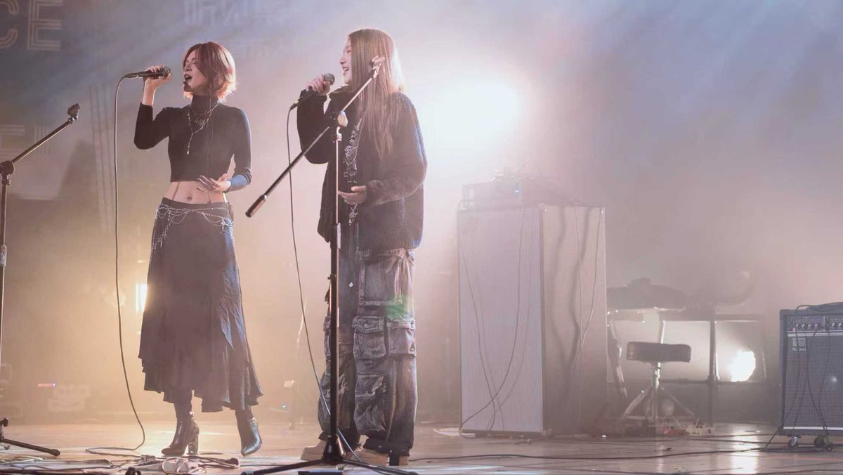 redelephanthk's tweet photo. Nikita&amp;JaJa in the "Starnest" Music and Audio-Visual Industry Platform and the 2025 'Hear Jimei' Young Musicians Songwriting Competition Finals and Award Ceremony
#RedElephant
#NikitaJaJa 
#NikitaParkin #JajaJutarat https://t.co/2xi189t85W