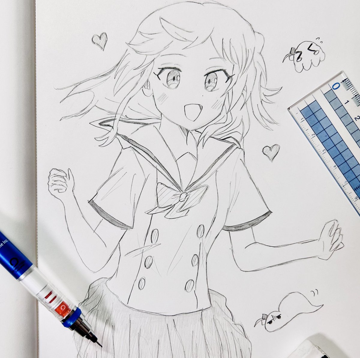 私はこういう絵を描いています