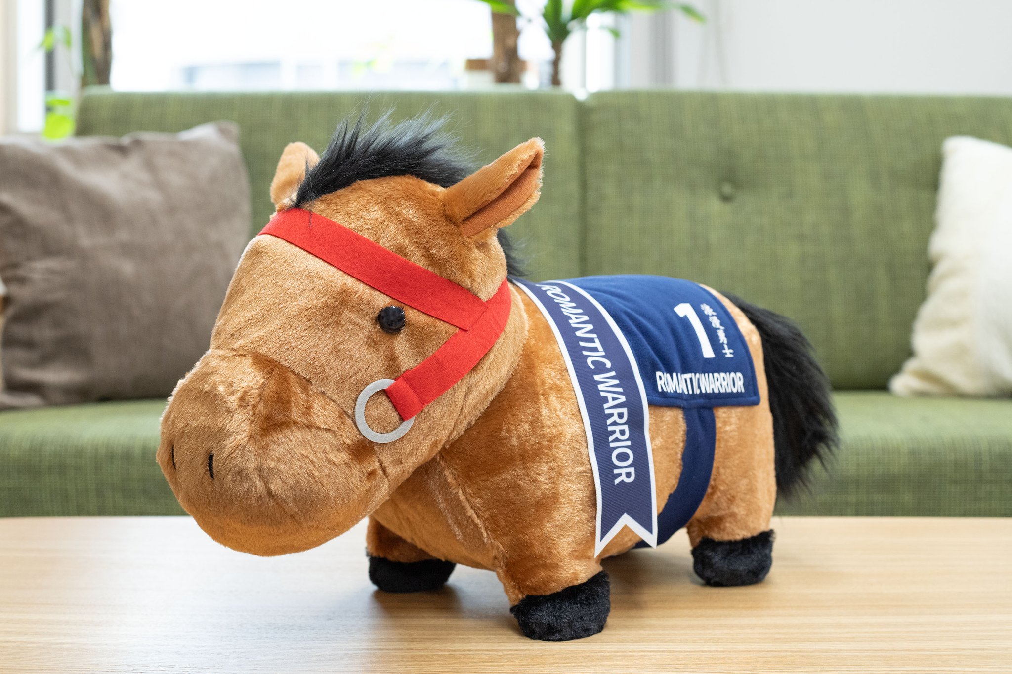年度代表馬　ロマンチックウオリァー　ぬいぐるみ&キーチェーン　セット　香港現地 HAsZX4UbcAANdze.jpg:large