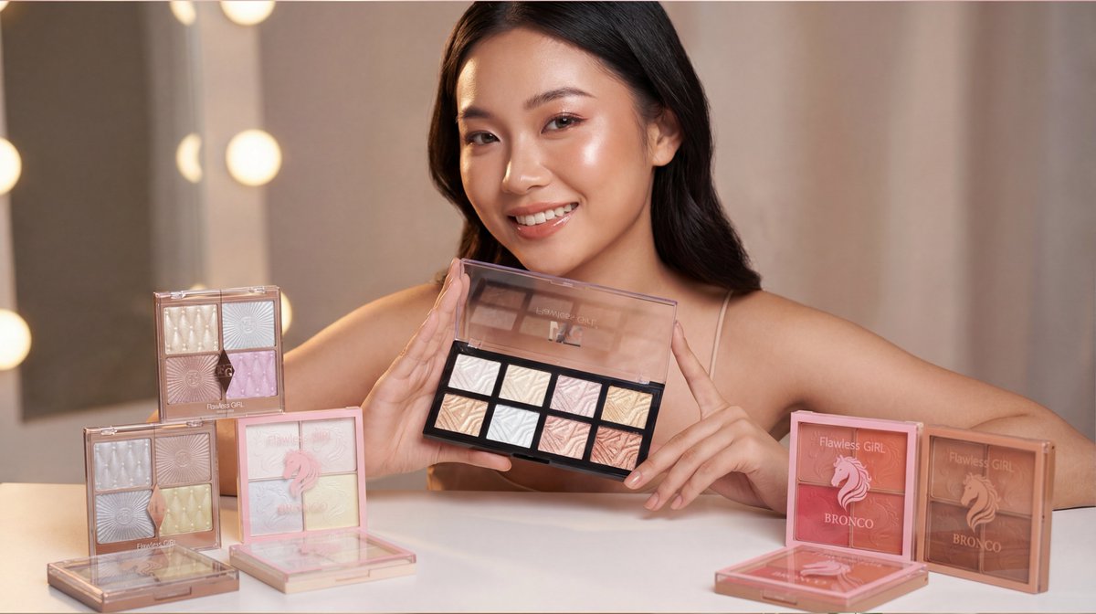FlawlessGirl888's tweet image. Flawless Girl – Your Daily Radiance ✨
New eyeshadow, blush &amp;amp; highlighter with natural payoff and long-lasting wear. Easy to blend. Easy to glow.

🌐 flawless-girl.com
📩 flawlessgirlcosmetic@gmail.com

#flawlessgirl #makeupcollection #eyeshadow #blush #highlighter #oemodm