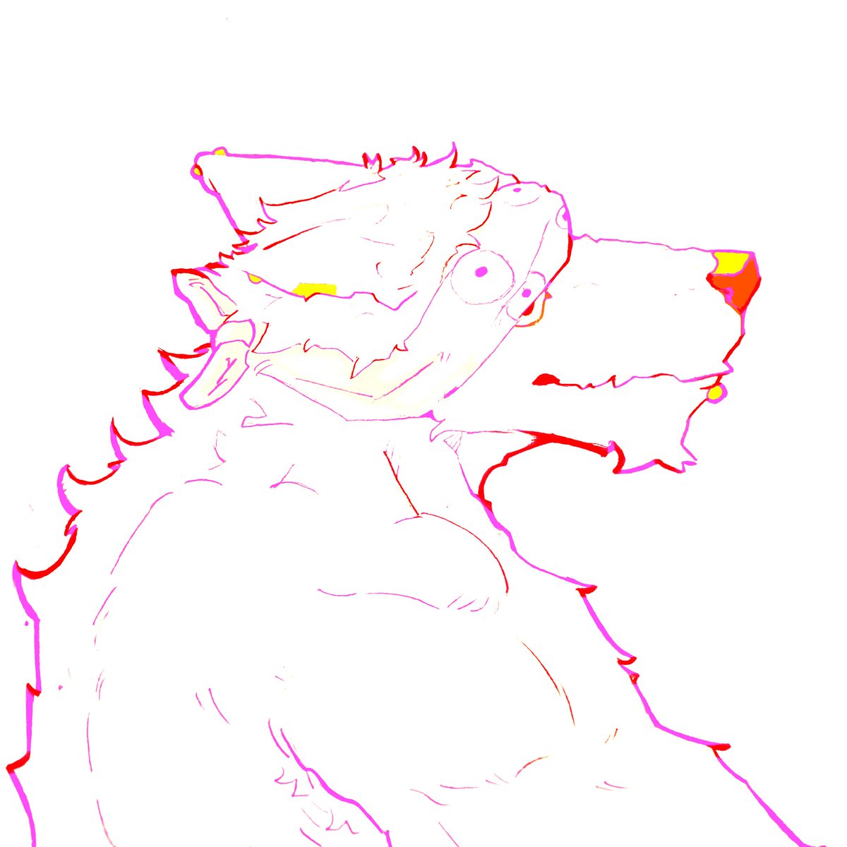 [WIP] One of his eyes peeks out
#furry #furryart #furryartist #furrywolf