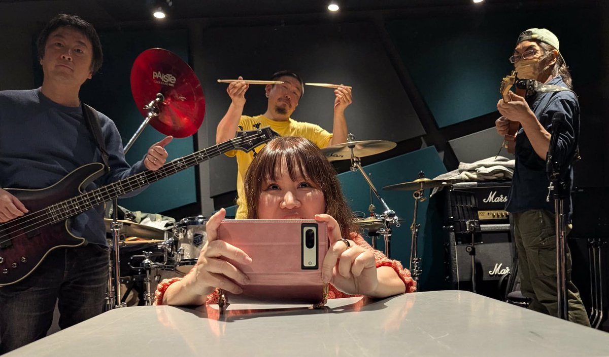keybow_kiyoshi's tweet photo. 先日、Hungry17's(Winger tribute)リハでしたっ🥁
順調に仕上がっておりますっ💪
2月21日(土)#巣鴨獅子王 で会いましょう‼️
#WINGER
#BatchPresentsEVENT
#InTheHeartOfTheYoung
#Pull
#lV
#Karma
#BetterDaysComin
#Seven 
#KipWinger
#RebBeach
#JohnRoth
#RodMorgenstein
#PaulTaylor
#Hungry17s https://t.co/krNRE4EqdY