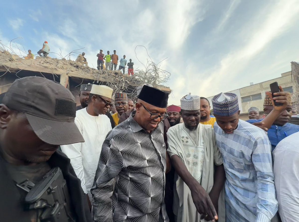 YunusaTanko's tweet image. The energy of this man should be utilised for the good of the Nigerian people, as the number one citizen.

From Abuja to Lagos, Enugu, Asaba in Delta State, back to Lagos, and then off to Mazafa warehouse in Kano — moving in solidarity over the fire incident at Singer Market, all