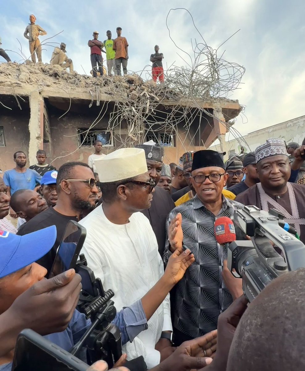 YunusaTanko's tweet image. The energy of this man should be utilised for the good of the Nigerian people, as the number one citizen.

From Abuja to Lagos, Enugu, Asaba in Delta State, back to Lagos, and then off to Mazafa warehouse in Kano — moving in solidarity over the fire incident at Singer Market, all