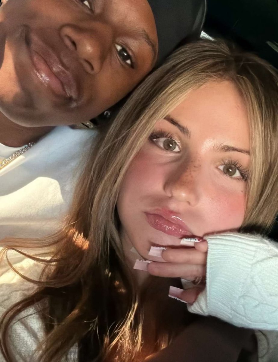 SlatDontMiss's tweet image. Rakai &amp;amp; Piper Rockelle share more photos of their first official date that was at Super Bowl LX 👀