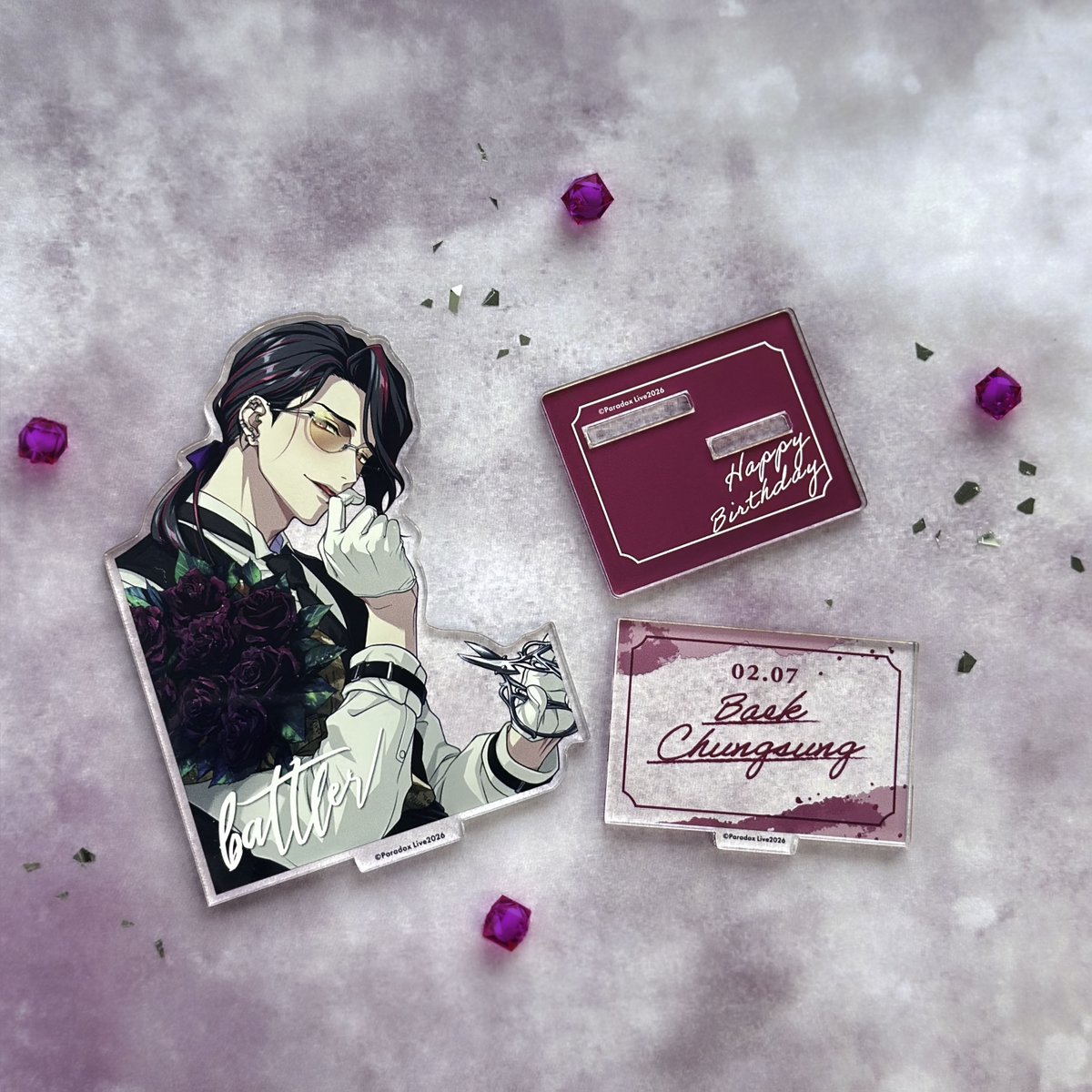 GCREST_store's tweet photo. ╋━.🎂 𝙽𝙴𝚆 .━━━━━━━╋
　　　　　  #白忠成
　 𝐁𝐈𝐑𝐓𝐇𝐃𝐀𝐘 𝐆𝐎𝐎𝐃𝐒 𝟐𝟎𝟐𝟔
　　　　アクリルスタンド
╋━━━━━━━━━━.🎂.━╋

奥行き感のあるアクリルスタンドです✨

🛒https://t.co/41Nt8IX3ws

#パラライ 受注受付中！ https://t.co/3t6qjQNyVr