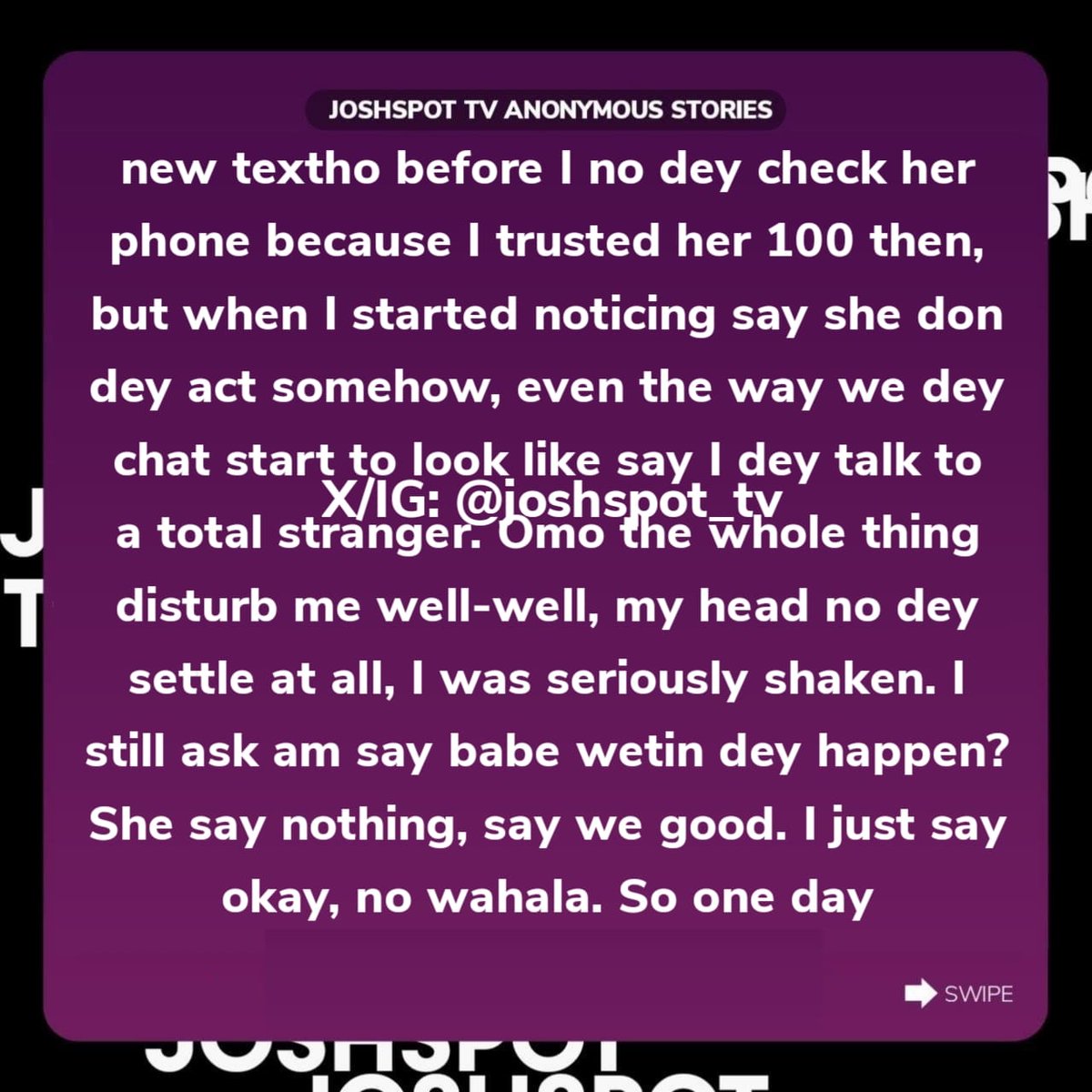 Joshspot Tv tweet media