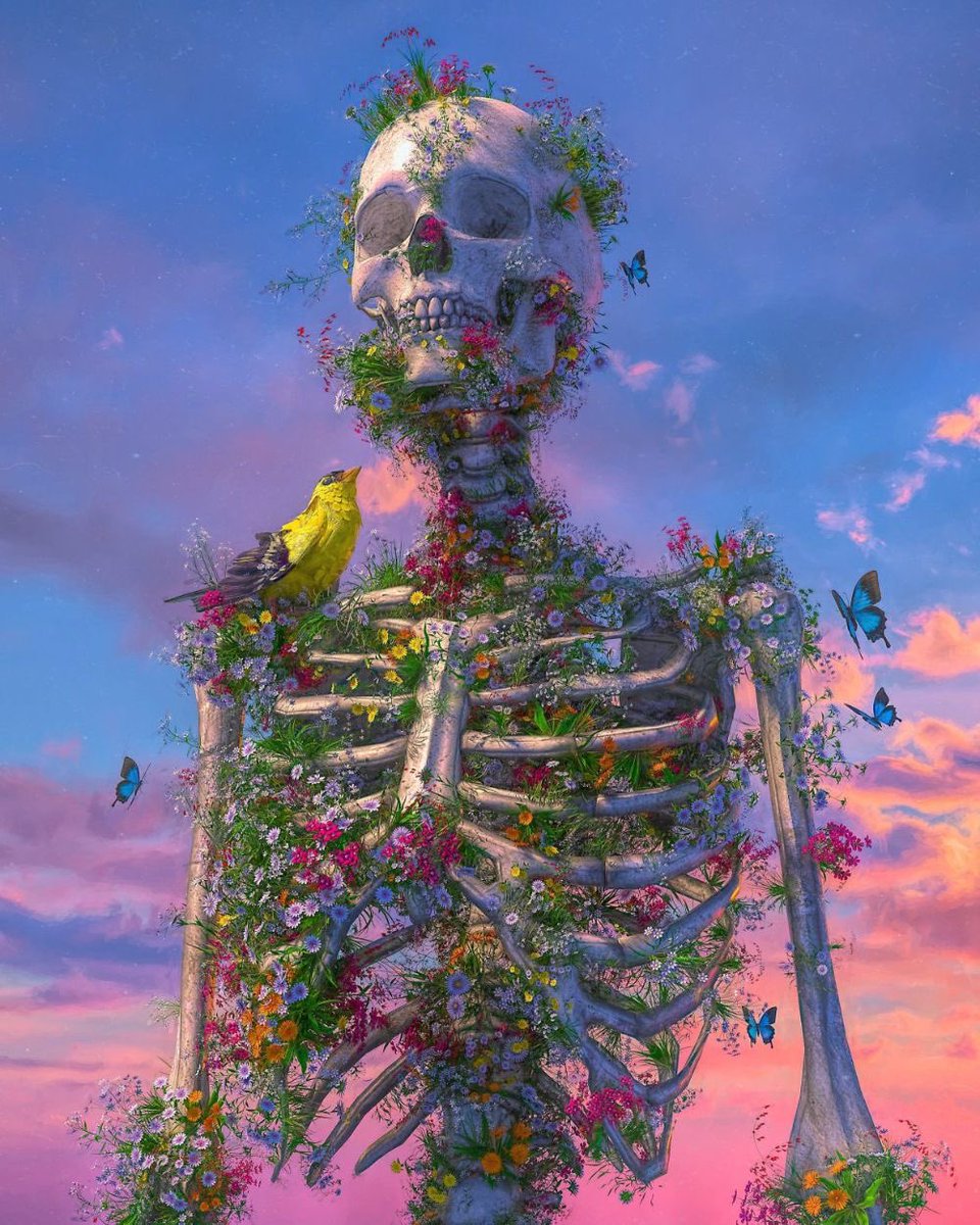 JItakali's tweet image. False heavens mourn the conscripted martyr
Darkened clouds forcefed with anger
Doom falls in masks of empathy
Ignores the bones of a thousand innocents,
to burn the world for a guilty One
Alas, the darkside to dreaming of Utopia
And ignoring reality-
Is death!

#vss365 #bones