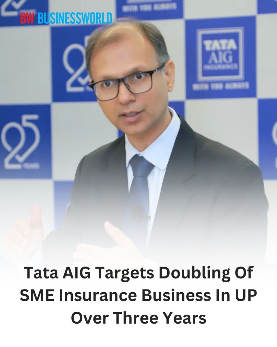 BWBusinessworld's tweet image. Insurer sets up dedicated MSME zone in Lucknow as Uttar Pradesh emerges as a key growth market for SME insurance

Read more: businessworld.in/article/tata-a…

@TATAAIGIndia 

@anuragbatrayo | @NFWarsia | Tanvie Ahuja

#TataAIG #SMEInsurance #MSMEs #UttarPradesh #GeneralInsurance