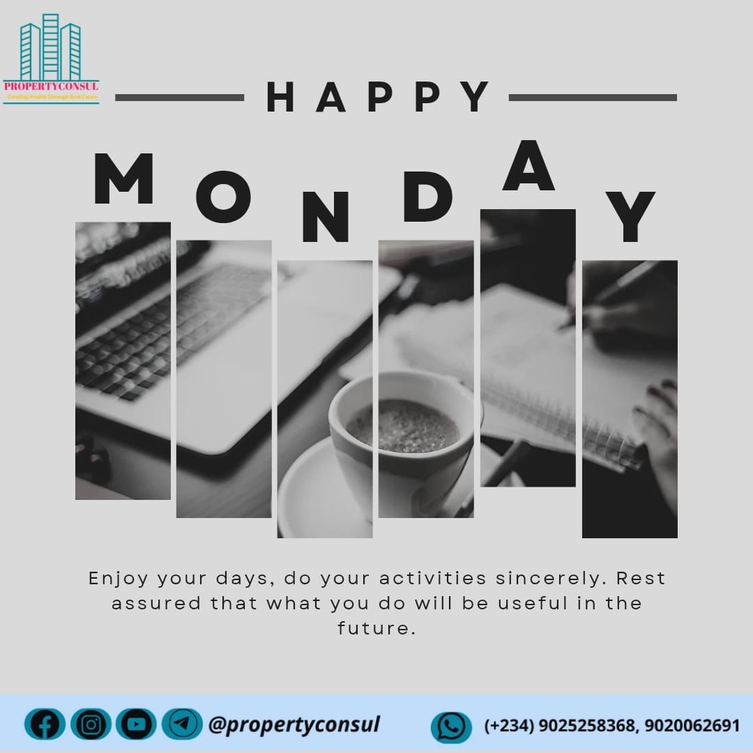 Happy New week.
Successful real estate isn’t about waiting for “someday.”
It’s about taking action on Monday when others hesitate.
If building wealth through property is on your list—this is your sign, let’s discuss 📈🏘️

#MotivationMonday #RealEstateInvesting #TakeAction