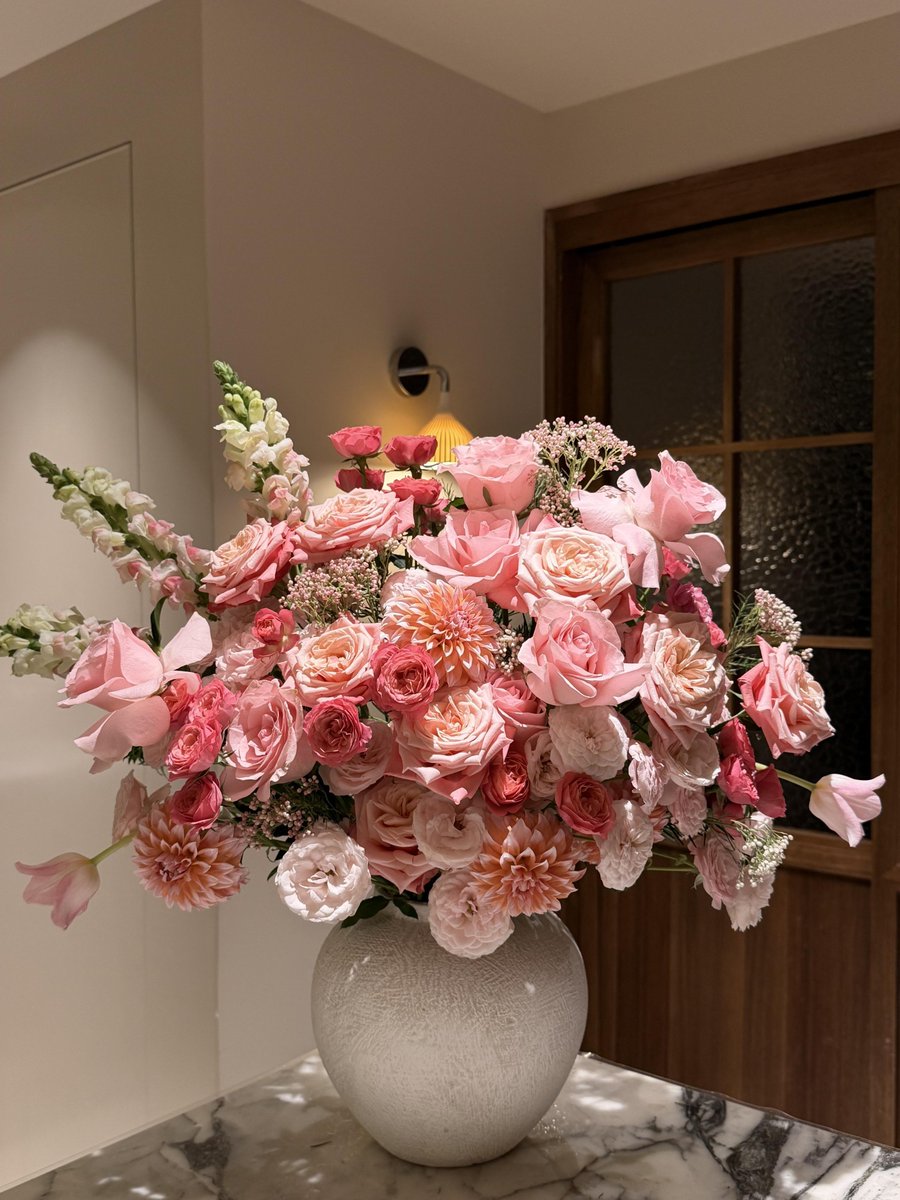 I didn’t plan on loving this pot of flowers, but here I am.