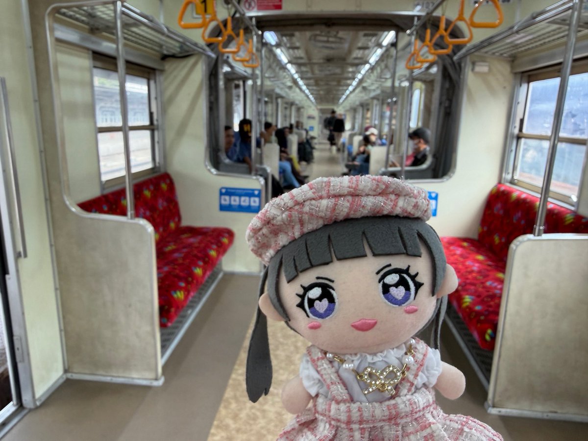 K♢007 なおちゃま これは千代田線🚇だよななちゃま📸🇮🇩