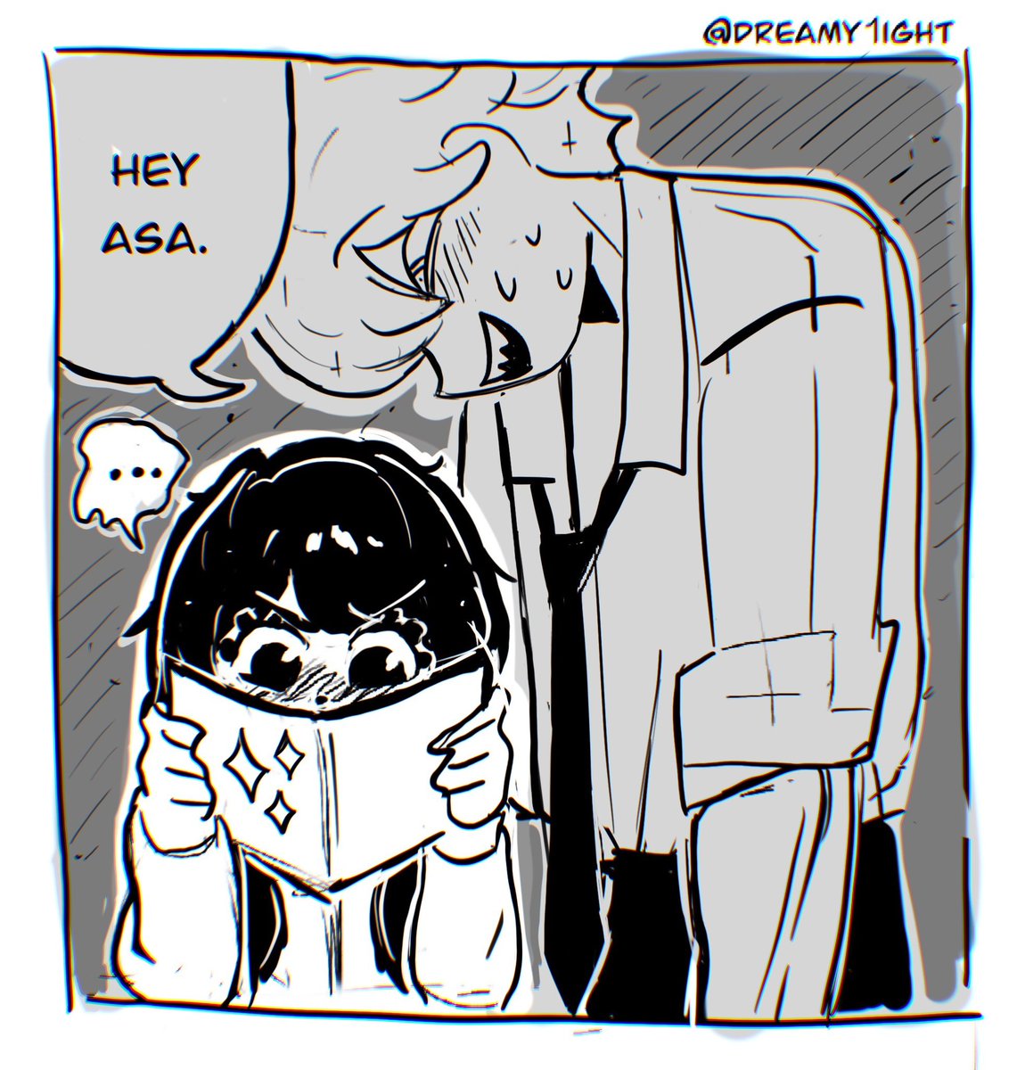 dreamy1ight's tweet image. Asa &amp;amp; Denji #csm