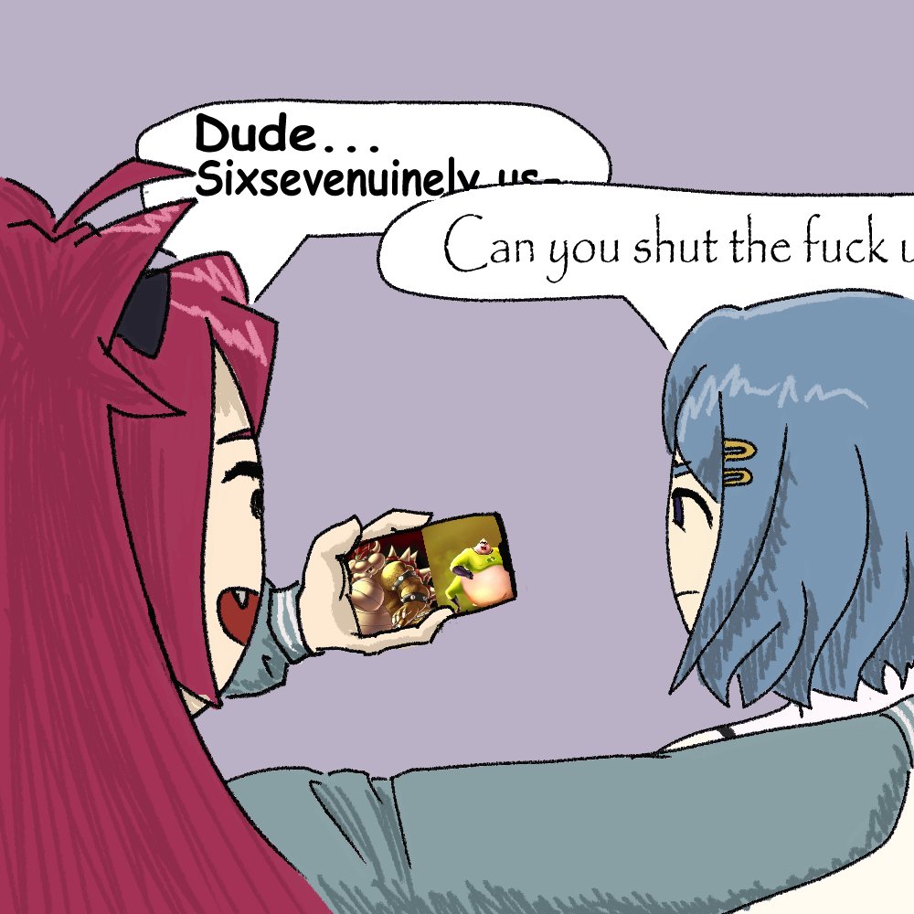 My first #kyosaya fan art I hope you all enjoy :)