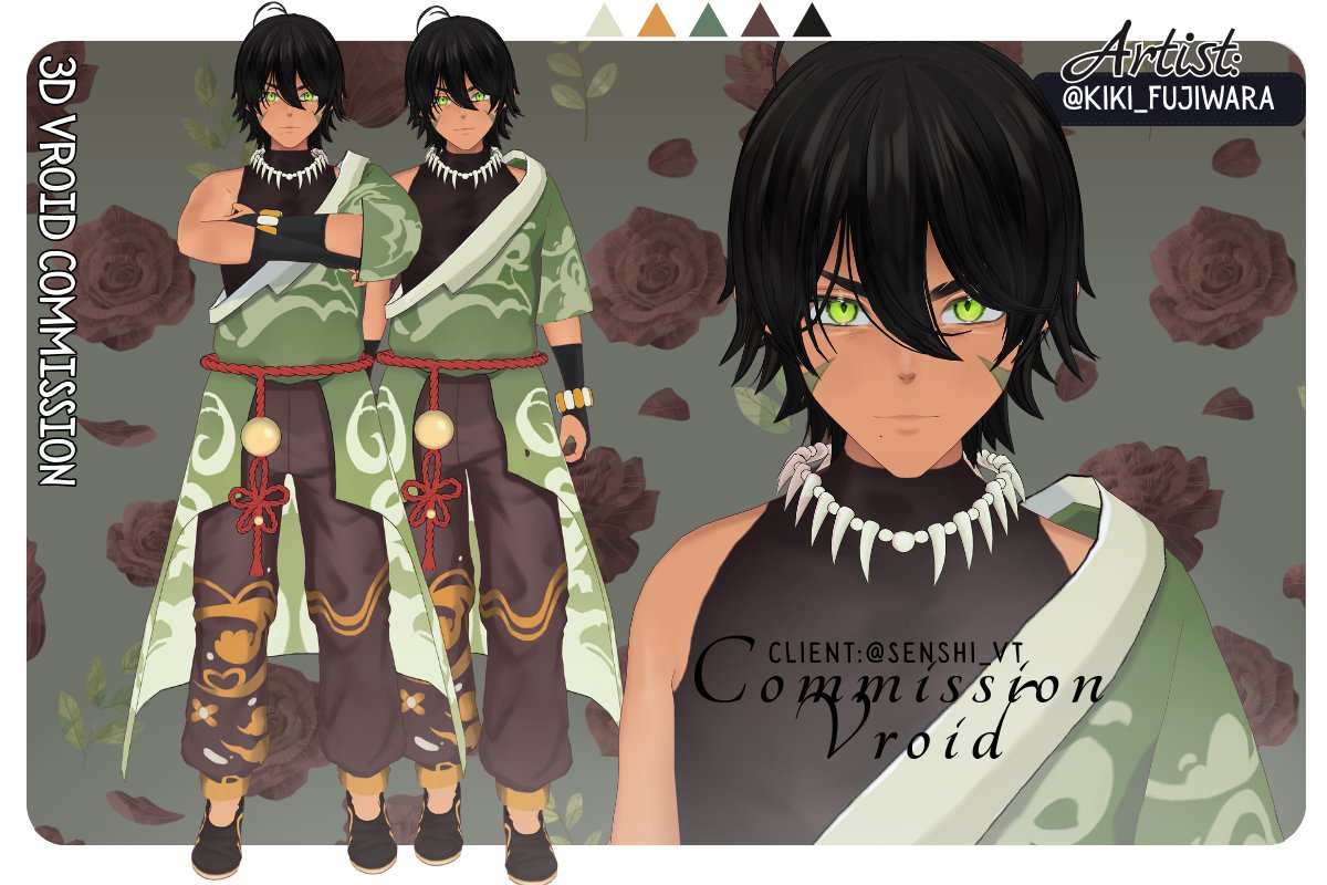 Kiki_Fujiwara's tweet image. ☰ COMMISSION 3D⊹ ˙       
      
 ୨ৎ Model made for @Senshi_VT 
 thanks for the commission!           
❤️+ 🔁are appreciated!        

  #VGen #commsopen #commissionsopen #3D #VRoid