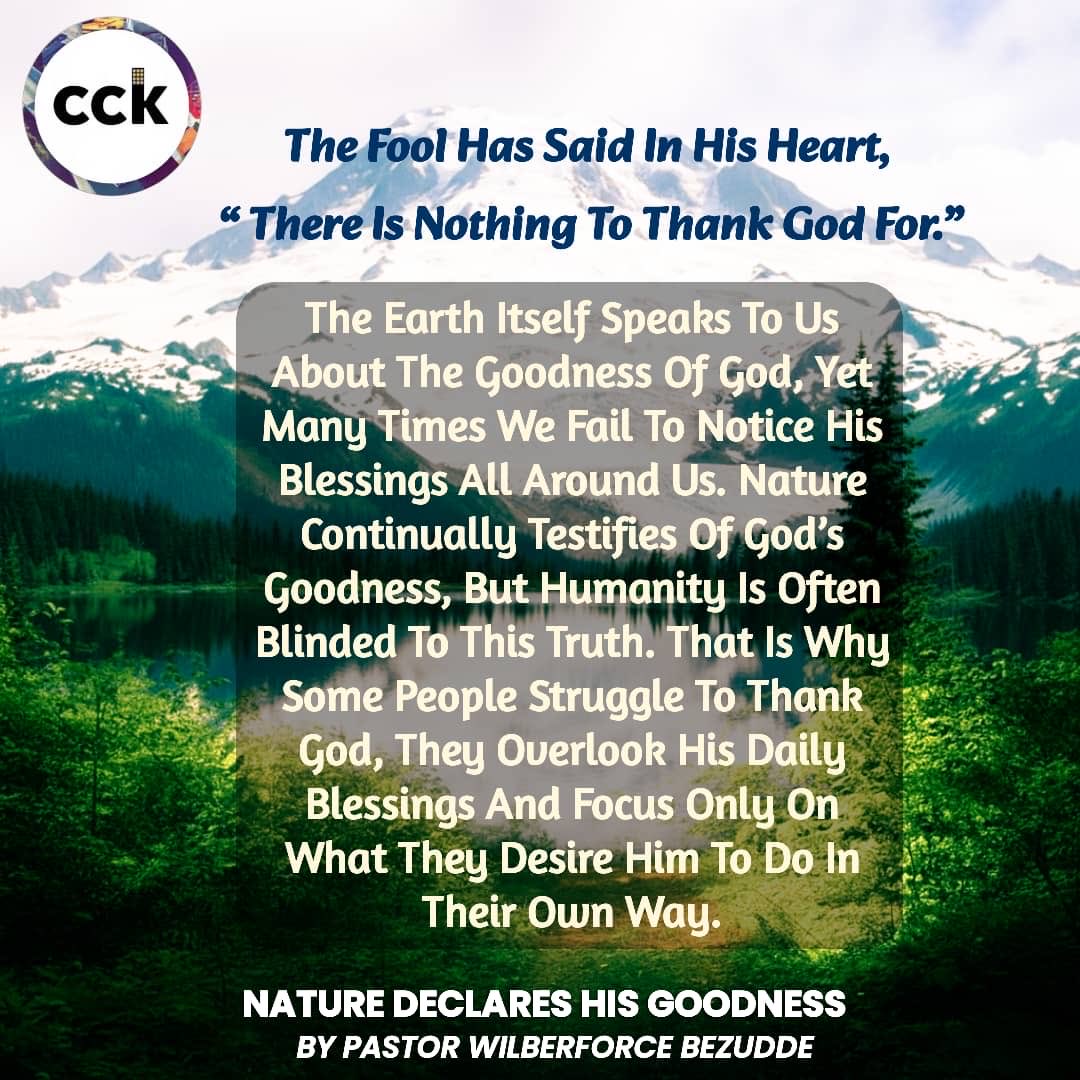 citychurchkla's tweet image. Father, I thank U for the visible and invisible ways U provide for my life, food, shelter, strength, $ every daily need.

Tap on the link 👇for full devotion 
whatsapp.com/channel/0029Va…

#NatureDeclaresHisGoodness
#CckDailyDevotion
#NothingMissingNothingBroken
#2026ElevateYourVision