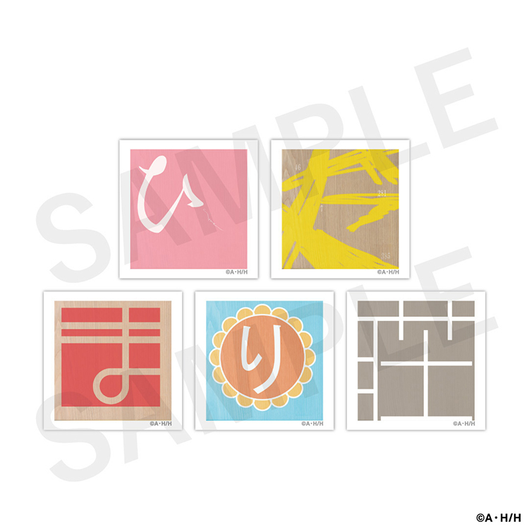 PICK UP】 『ひだまりスケッチ×ハニカム』スクエア缶バッジ5個セット