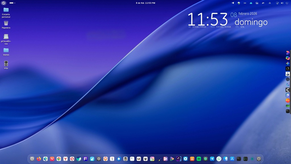 humbertovill68's tweet photo. Escritorio para empezar el lunes, ZorinOs con tema e iconos MacTahoe https://t.co/sVYzLEdZqr, Wallpapers: https://t.co/prHnPPQiLf #linux #opensource #ZorinOs #GnomeDesktop https://t.co/gh8sgeBKD1