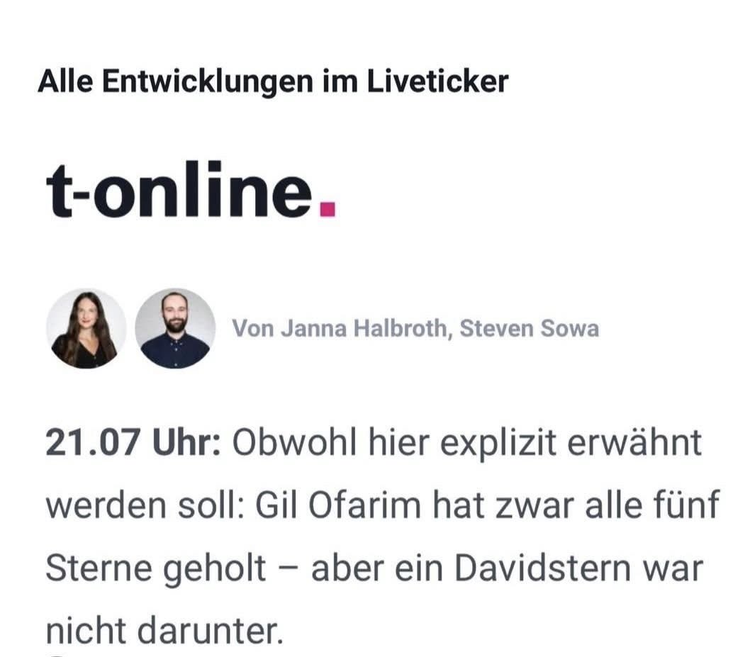 WolfMalca's tweet image. Es geht gar nicht so sehr um @GilOfarim.

Es geht um die dunklen Seiten einiger Schreiberlinge, die dachten, ihre Zeit sei nun reif.
Sie haben ihre Masken fallen lassen, eine hässliche Fratze kam zum Vorschein.

@tonline ist zum Thema #Juden und #Israel nicht zum ersten Mal