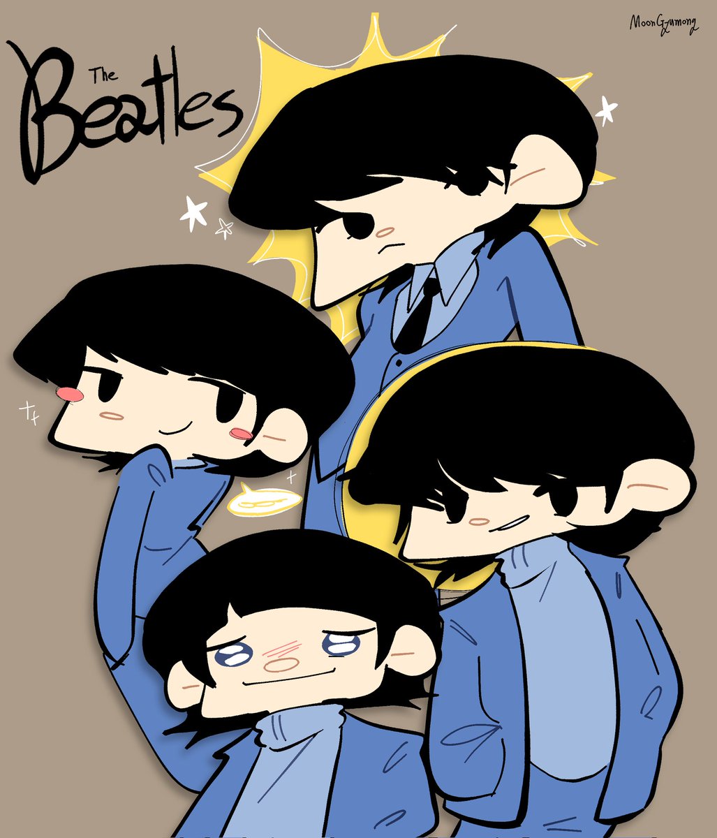 l9670220's tweet image. 더 비틀즈 낙서!